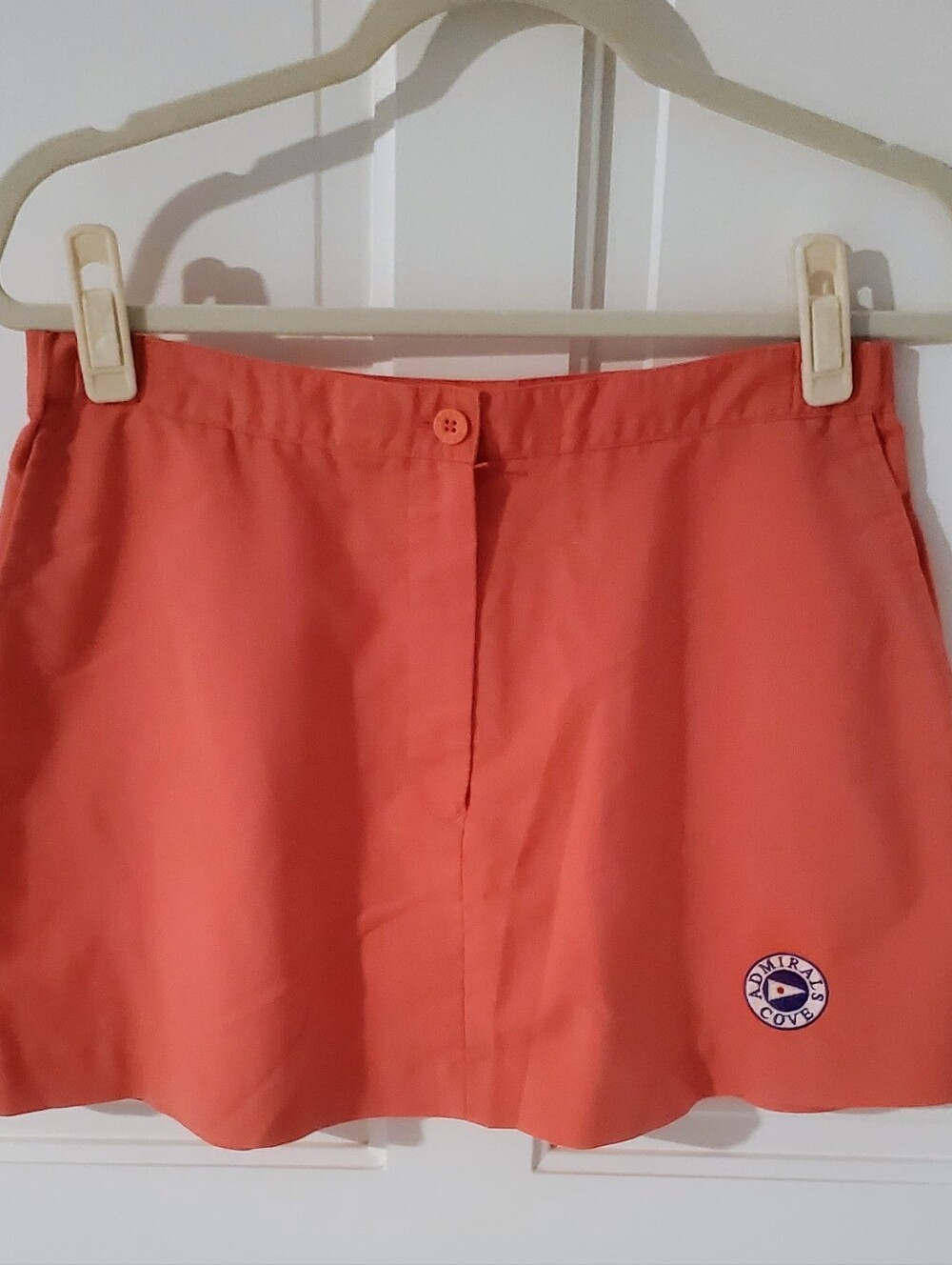 Admirals Cove Coral Patch Logo Sports Skirt Size Juniors 14